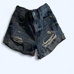 AEROPOSTALE Distressed Denim Women Shorts
